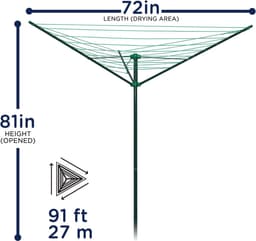 Strata 91' Cadet Outdoor Droger — thumbnail 3