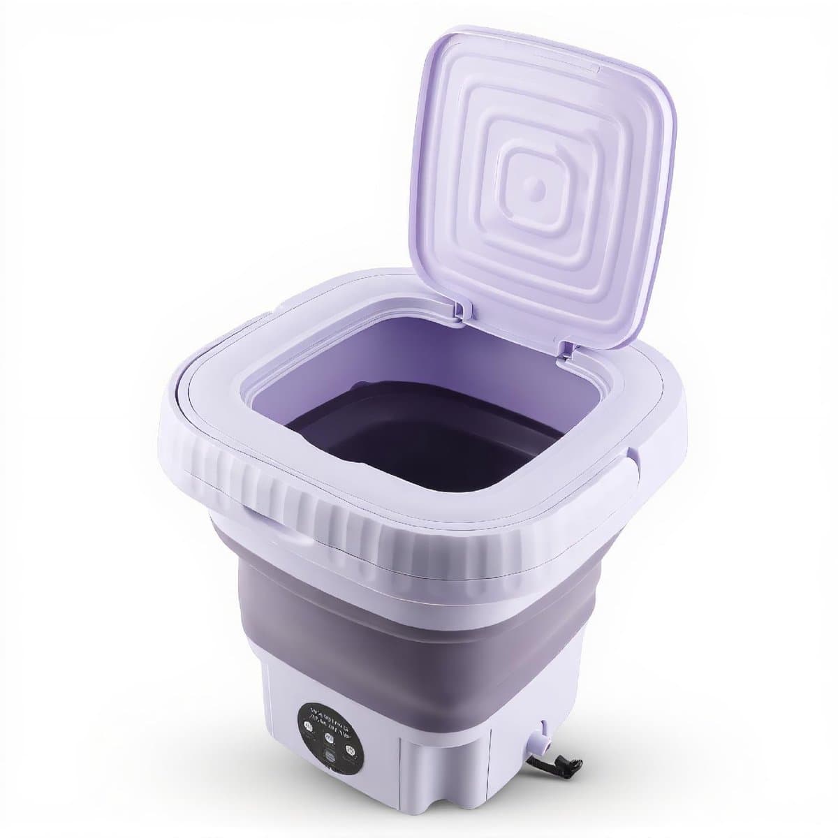 Cosensi- Wasmachine Opvouwbaar - Draagbare Mini-Wasmachine - Automatische Reiniging - 11 Liter Capaciteit - Geschikt voor Slaapzalen - Ruimtebesparend Ontwerp - Miniwasmachine — afbeelding 1