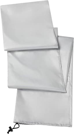 Droogmolen Hoes - Wasdroger Beschermhoes - Was Drogen - Waterdicht Polyester - 16 x 16 x 16.5 cm - Zilver — thumbnail 1