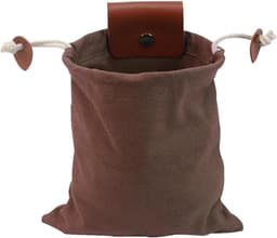 Foerageerzak - Verzamelzak - Outdoor Verzamelen - Handsfree Gemak - 20x22cm - Bruin — thumbnail 1