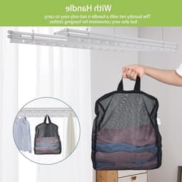 Set van 2 Waszakken voor de Wasmachine 30 x 40 cm, Ideaal voor Ondergoed, Lingerie en Sokken met Rits en Handvatten — thumbnail 4