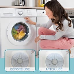 Dailygoods- Wasmachine Douchetabs 24 Stuks - Onderhoud - Verwijdert Geuren - Dieptereiniging - Duurzaam - Geschikt voor Huisdieren - Wasmachine Reiniger — thumbnail 4