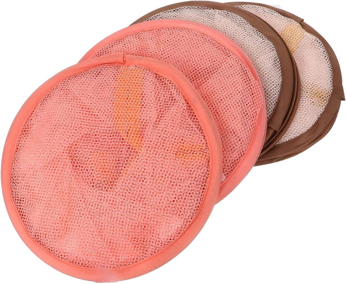Droogmand Set - Opbergzakken - Efficiënt Drogen - Drie Lagen - 23x23x50CM - Oranje — afbeelding 1