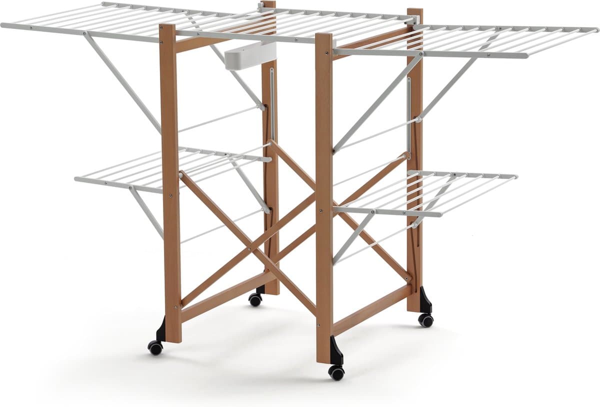Arredamenti Italia 600 GABBIANO CILIEGIO - Droogrek met massief Beukenhout - 28m Drooglengte - Kleur: hout - ARIT - Il cuore del legno — afbeelding 1