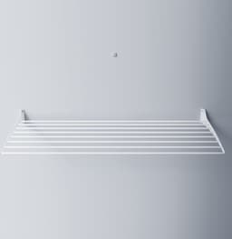 Foxydry Fold 116 cm white wasdroogrek wandmontage clicksysteem - 116 x 50 x 10 cm — thumbnail 2