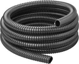 ProPlus Afvalwaterslang - 5 m - Afwatering - Temperatuurbestendig - Flexibel en Uittrekbaar - ø 25 mm - Voor het Geleiden van Afvalwater vanuit caravans/campers, vijvers en zwembaden - Afvoerkanaal - Zwart — thumbnail 1