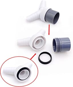 2-Weg Y-Splitter Afvoerslangconnector voor Wasmachine en Vaatwasser — thumbnail 3