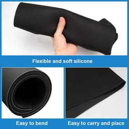 Beschermhoes wasmachine - antislip mat 60x60 cm - universele hoes droger - keuken & koelkast - wasmachinebescherming — thumbnail 2