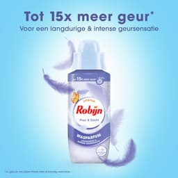 Robijn - Intense Wasparfum - Puur & Zacht - 8 flessen x 342 ml - Voordeelverpakking — thumbnail 3