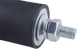 4x Rubber Stootbuffers M8 - Antivibratie Voeten voor Warmtepomp & Airco (Schokdemping) — thumbnail 3