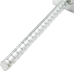 Alberts 213954 L Post Holder with Rebar Steel Concrete Anchor Hot Galvanized Width 80 mm Length of Reinforcement Steel 200 mm — thumbnail 4