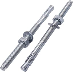 Wigankers M10 x 150 mm (10 stuks) - Metalen Pluggen voor Beton en Metselwerk — thumbnail 1