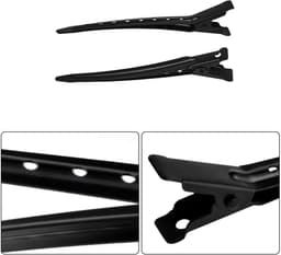 Krokodillentang Haarclips 3,5 inch voor Professionele Kapsels - Duurzame Metalen Clips voor Vrouwen en Meisjes — thumbnail 4