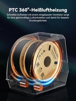 Filamentdroger met 48u Timer en 360° Hete Luchtcirculatie voor PLA/ABS/TPU/PETG/ASA — thumbnail 5