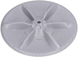 Wasmachine Wasplaat - Impeller Vervanging - Thuis Wassen - Universele Pasvorm - 375 cm Diameter - Wit — thumbnail 1