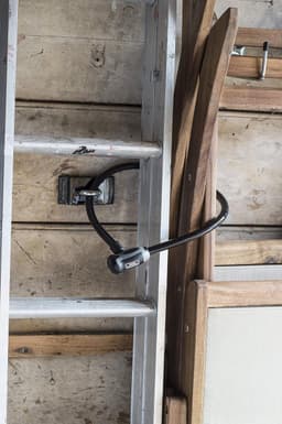 Bevestigingsanker wand- en grondanker zekering voor fiets motorfiets boot ankerplaat en beugel van staal 6 mm ankerbouten - SA 1180 — thumbnail 4