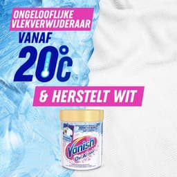 Vanish Oxi Action Whitening Booster Powder 1410g - 2 Stuks - Voordeelverpakking — thumbnail 3