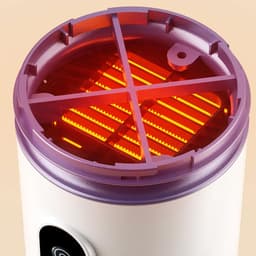 Draagbare droger, opvouwbare elektrische droogmachine, herbruikbare mini-droger met timer, stille draagbare droogmachine met timer voor zwembad, slaapzaal, balkon, reizen, , appartement — thumbnail 4