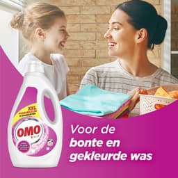 OMO Vloeibaar Wasmiddel Kleur 75 Wasbeurten - 2 x 3750 ml - Voordeelverpakking — thumbnail 3