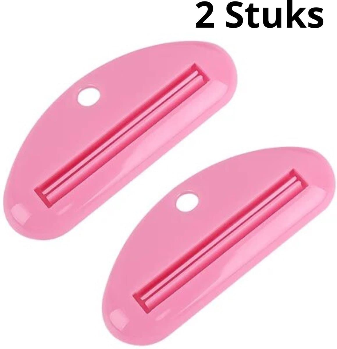 Tandpasta Knijpers Tube Clip roze 2 stuks | Tube Knijper | Tandpasta | Uitknijper | Tubeknijper | Tandpastaknijper — afbeelding 1