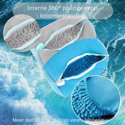 CLVP® Herbruikbare Waszak voor Schoenen - Wasnet voor Wasmachine - Sneakers Wassen — thumbnail 4
