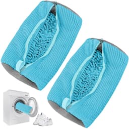 Unyqoos® Schoenwaszakken met Rits voor Bescherming en Reiniging van Schoenen in de Wasmachine — thumbnail 1