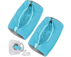 Unyqoos® Schoenwaszakken met Rits voor Bescherming en Reiniging van Schoenen in de Wasmachine