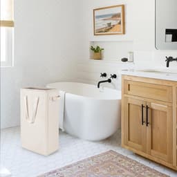 Huishoudartikel - 45 liter - Oxford-stof - Waterdicht - Beige — thumbnail 3
