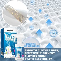 Anti-statische spray voor kleding en auto - Verwijdert stof, voorkomt statische elektriciteit, 60 ml — thumbnail 4