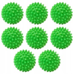 Merkloze Wasmachinestomerballen - Zacht en Snel Drogen, 8 Stuks — thumbnail 5