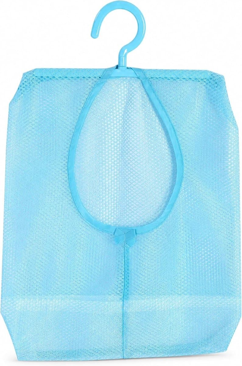 Multifunctionele Mesh Waszak voor Ondergoed, Reiszak met Hanghaak voor Sokken, Kousen en Bh's, Ideaal voor Badkamer en Opberging — afbeelding 1