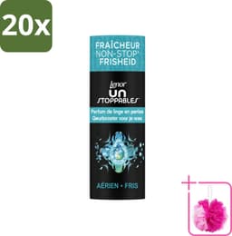 20 x Lenor Unstoppables - Geurbooster - Fris - 13 Wasbeurten - Bulkverpakking - Geurbooster - Douchemop - Frisheid — thumbnail 1