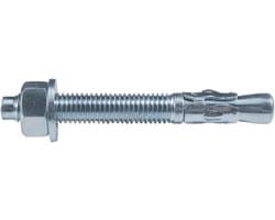 Beton Ankers - Pluggen Bevestiging - Constructies Bevestigen - Lage Boordiepte - 8 x 120 mm - Grijs
