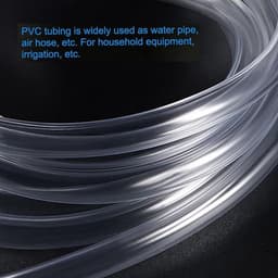 Flexibele PVC Slang - Lichtgewicht - Duidelijke Vinyl - 2,5 mm ID 4 mm OD 5 m Lengte - Water Olie Lucht Leiding - Geschikt voor - Kunststof - PVC Slang. — thumbnail 5