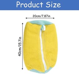 Vastsea Schoenpoetszak, Schoenpoetszak voor Wasmachine, Waszak voor Schoenen, Herbruikbare Schoenwaszak voor Alle Schoensoorten en Maten, Geel, Eenvoudige Stijl — thumbnail 4