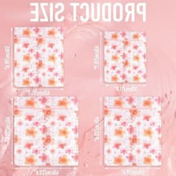 Set van 4 wasnetten met rits, herbruikbare waszakken voor delicate kleding, blouses en sokken in 4 maten — thumbnail 5