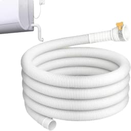 Airco Afvoerslang - Ontvochtiger Kabel - Condens Afvoeren - Verstelbare Klem - 3 Meter - Zwart — thumbnail 1