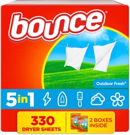 BOUNCE Outdoor Fresh - Antistatische geurdoekjes voor de droger - 330 stuks — thumbnail 1