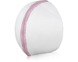 Solidchoice- Waszak met rits - Waszak groot - Waszak voor bh's - Waszak voor ondergoed - Waszak voor sokken - Polyester, 22 x 19 cm - Wasnet