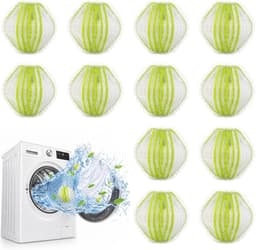 SnelShoppen - 12 Stuks Herbruikbare Anti-Haarballen voor Wasmachine, Nylon, Kleurvast, Voor Dierenharen, Vermindert Klitten en Verbetert Wrijving van — thumbnail 1