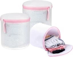Set van 3 Herbruikbare Wasnetten voor Bh's - Fijne Mesh Waszakken voor de Wasmachine, Ideaal voor Delicate Kleding — thumbnail 1