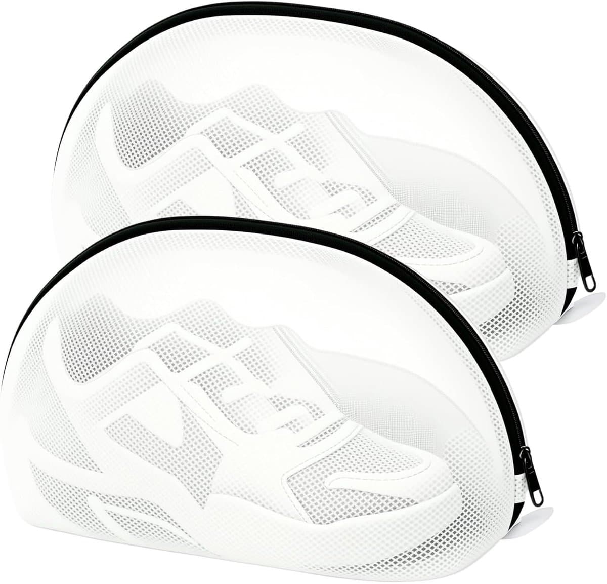 Wasnetten voor Schoenen en Lingerie, 35 x 22 x 21 cm, Duurzame Beschermzakken met Rits voor Wasmachine, Droger en Opslag, Set van 2, Ideaal voor Sneakers en Delicate Kleding — afbeelding 1