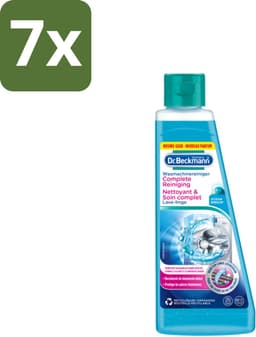 7 x Dr.Beckmann - Wasmachinereiniger - Ocean Breeze - Anti-Kalk - 250 ml - Wasmachine Reinigen - Kalk Verwijderen - Wasmachine Reinigingsmiddel - Anti-kalk - Wasmachine Geur — thumbnail 1