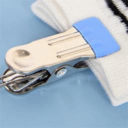 Wasknijpers Roestvrij Staal - Robuuste Klemmen - Kleding Drogen - Corrosiebestendig Ontwerp - 50 Stuks - Paars — thumbnail 4