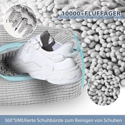 Multifunctionele Waszak voor Schoenen - Herbruikbare Bescherming voor Alle Schoenen en Wasmachine (Grijs) — thumbnail 4