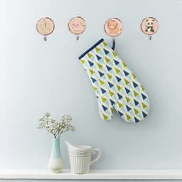 Dailygoods- Haken 6 Stuks - Zelfklevende Houten Dierenhaken - Wandhaken voor Kleding/Sleutels/Hoeden - Kindvriendelijk/Milieuvriendelijk - Maximaal 2,5 kg Belastbaar - Kinderhaken — thumbnail 5