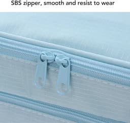 Dailygoods- Waszak Waterdicht - Dubbellaags Ontwerp - Multifunctionele Natte Droogzak - Grote Vakken - 25 x 15 x 16 cm - Voor Schoon/Vuil Kleding — thumbnail 4