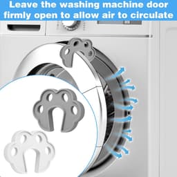 Dailygoods- Deurbeugel voorlader - Deurstopper - Deurbuffer - Ondersteuning gereedschap - Gemaakt van rubber - Eenvoudig te bevestigen — thumbnail 3