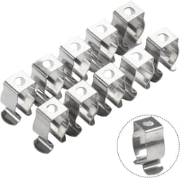 Gereedschap Clips - Veerklemmen Hangers - Gereedschap Opbergen - Roestvrij Staal - 6-28mm - Zilver — thumbnail 3
