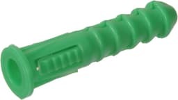 Kunststof Ankers - Pluggen Ribbel - Bevestigen van armaturen - Corrosiebestendig - Pack of 1 - Groen — thumbnail 1